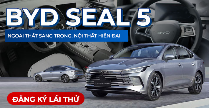 BYD Seal 5 – Ngoại Thất Sang Trọng, Nội Thất Hiện Đại